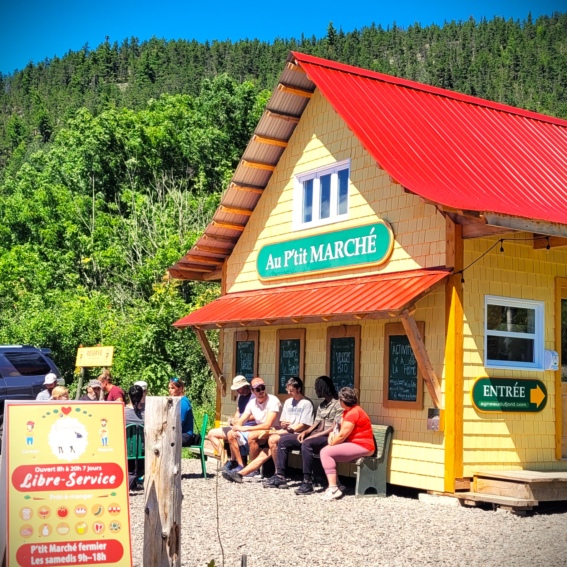 La Vieille Ferme - Circuit Gourmand de Saint-Fulgence